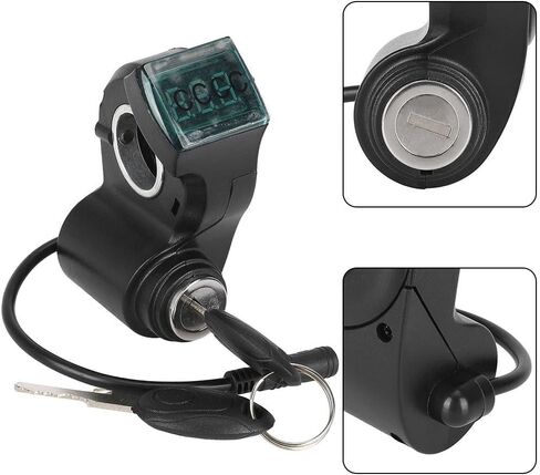 For Kukirin G2 Pro Electric Scooter Secure Handlebar Switch Lock With 3pin Display Switch And ABS Construction Waterproof Replacement Part in Kuwait