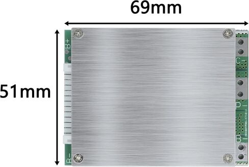 13S BMS 48V 30A Li-ion PCB لوح حماية مع سلك توازن NTC، منفذ منفصل/مشترك، 10 حماية، لتخزين الطاقة الشمسية/حزمة بطارية ليثيوم للسكوتر ذاتي التوازن in Saudi Arabia