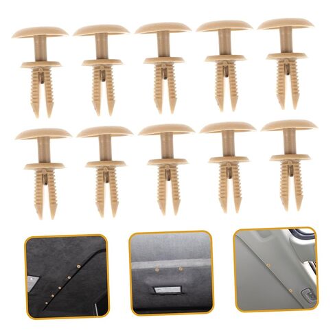 Cabilock 30Pcs Interior Durable Push Rivets for Ceiling Repair Fit Bumper Retainer for Easy Installation Vehicle Panels in Saudi Arabia