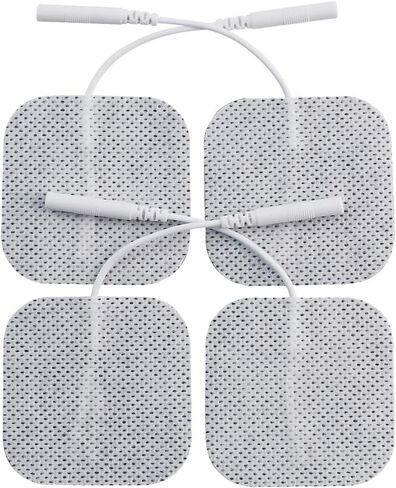 KS Premium TENS/EMS Unit 40 PCS Electrode Pads 2"x2" in. Reusable Self Stick Gel Carbon Electrodes in Kuwait