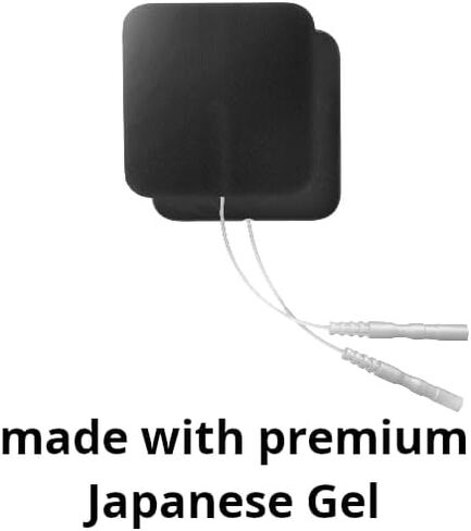 KS Premium TENS/EMS Unit 40 PCS Electrode Pads 2"x2" in. Reusable Self Stick Gel Carbon Electrodes in Kuwait