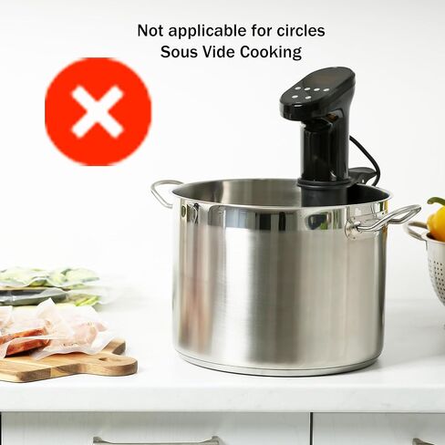 Sous Vide Accessories Clips for Immersion Circulator -Sous Vide Cooking Clips for Keeping Bags Submerged and Prevent Floating Compatible with All Kinds of Sous Vide Containers 2pcs in Kuwait