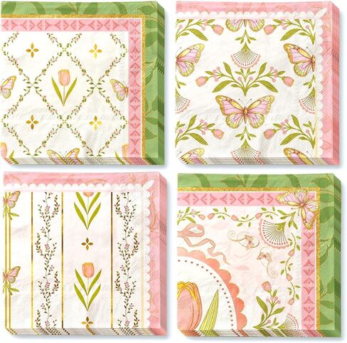Little Cutie Baby Shower Party Supplies, 24 PCS Little Cutie Napkins Green Orange Fruit Theme Paper Napkins for Citrus Birthday Party Baby Shower Spring Summer Dinner Decoration in Saudi Arabia
