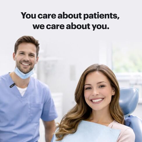ميكروفون لاسلكي لأطباء الأسنان وأخصائيي الصحة والمتخصصين | طب الأسنان AI Voice Perio، Scribe & Auto-Chart 2 | يتطلب الاشتراك in Saudi Arabia