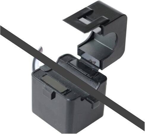 محول تيار منفصل، قطعتان من مشبك التيار الأساسي المنفصل يمكن تركيبه بسهولة 50A 60A 100A 120A 200A لمقياس التيار الكهربائي ومحلل الطاقة (الإدخال 80A) in Kuwait