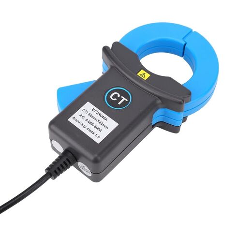 Clamp Current Sensor Leakage Detection Electrical Industrial Measuring Instrument High Precision Alloy Core BNC Plug for Industrial Power Quality Analysis in Saudi Arabia