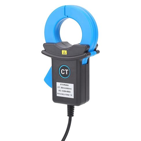 Clamp Current Sensor Leakage Detection Electrical Industrial Measuring Instrument High Precision Alloy Core BNC Plug for Industrial Power Quality Analysis in Saudi Arabia