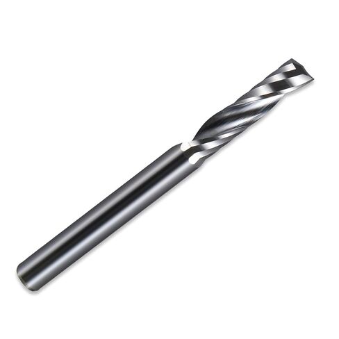 5pcs Solid Carbide CNC Spiral O Single Flute End Mills 3.175mm Shank Single Flute Up Cut CNC Carbide Milling Cutter for Acrylic PVC MDF Wood(3.175x2.5x17mm) in Saudi Arabia