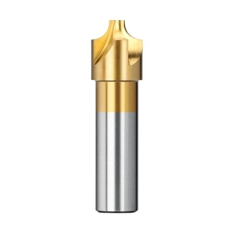 1pcs Corner Rounding Chamfer End Mill R1.0-R12 HSS Radius Milling Cutter Titanium Coating Corner Rounding End Mill Cutter for CNC Milling(R2x10x10x70) in Saudi Arabia