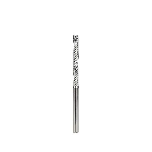 1pcs Single-Flute End Mill 3.175mm Shank UP Down Cut Compression Milling Cutter Spiral End Mill Carbide Milling Cutter for Industrial Milling in Saudi Arabia