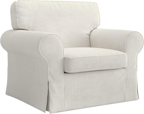 سادة الأغطية غطاء كرسي بذراعين سروال قصير Ektorp لاستبدال غطاء كرسي IKEA Ektorp - سروال قصير أخضر in Kuwait