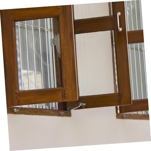 10 أزواج من خطاف الباب ومزلاج العين من Lurrose مع مسامير للأبواب وتصميم قوي ومتين لسهولة التركيب والاستخدام in Kuwait