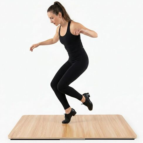 لوح رقص الصنبور المحمول للتمرين المنزلي، أرضية كبيرة جدًا لرقص الصنبور من أجل انسداد الفلامنكو الأيرلندي، يأتي مع قاعدة مضادة للانزلاق، جزء علوي مقاوم للماء، مقبض حمل مدمج مقاس 47 بوصة × 31.5 بوصة in Kuwait