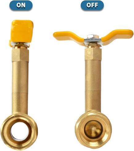 Brass Long Bonnet Ball Valve, Lead-Free, NPT Thread Connection (3/4-Inch) in Kuwait