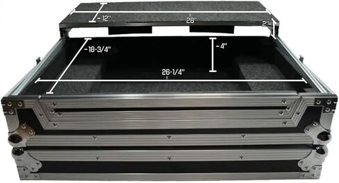 Harmony Audio DJ Custom Case HCMC7000LT Flight Glide Laptop Stand Compatible with Denon MC7000 in Saudi Arabia