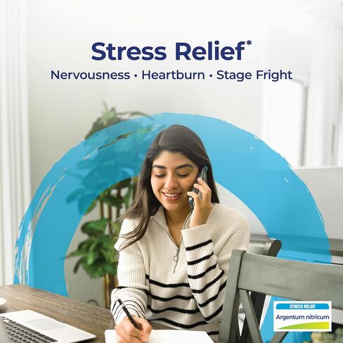 Boiron Argentum Nitricum 30C Homeopathic Medicine for Nervousness, Heartburn, & Stage Freight Relief - 240 Pellets in Kuwait