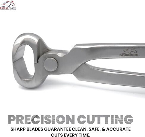 10 بوصة مصغرة الحافر nipper | Chrome Vanadium Steel ، أداة farrier غير الربيعية للمهر ، Shetland ، Miniature ، Donkey & Pony Hoof Care | قبضة مريحة وشفرات الدقة in Kuwait