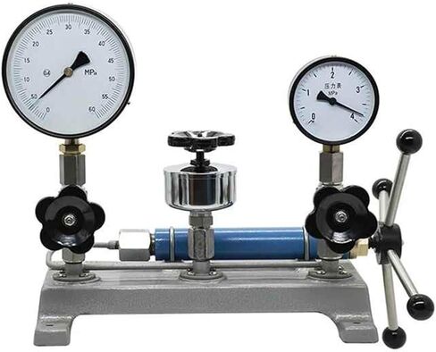 Hydraulic Pressure Calibrator Hand Cranked Testing Platform All Stainless Steel Pressure Gauge Calibrator(M20 1.5) in Saudi Arabia