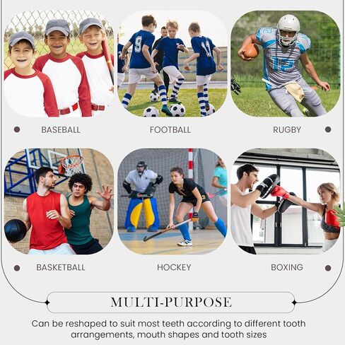 Yaomiao 5 Pcs Cross Mouth Guards Christian Teeth Armor Sport Game Guard & Case Religious Mouth Guard Football Basketball Baseball Wrestling Lacrosse Rugby Boxing Taekwondo(Cross) in Saudi Arabia