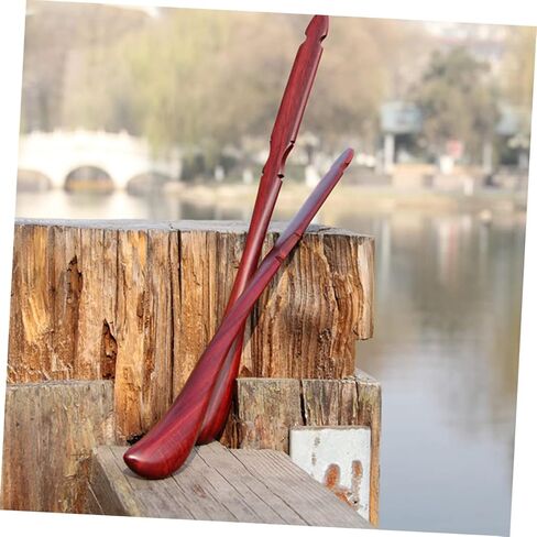 Sosoport 2Pcs Rosewood Dulcimer Practice Hammers Durable Professional Dulcimer Supplies with Storage Bucket for Musicians and Amateurs Brown in Saudi Arabia