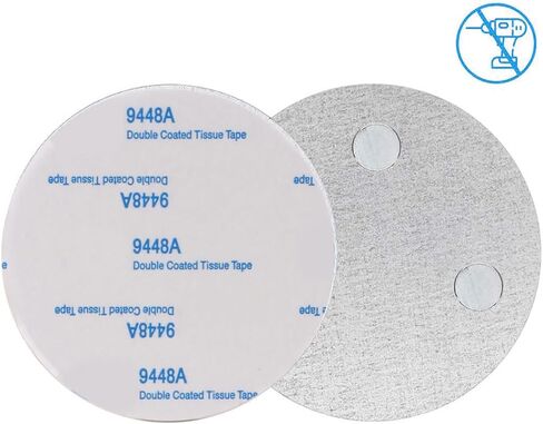 كاشف الدخان المغناطيسي منصات لزجة منصات لاصقة مغناطيسية 3 قطع المغناطيسي إنذار الدخان تحديد جبل لا الحفر حامل المغناطيس أداة التثبيت للكشف عن إنذار الحريق الدخان in Kuwait