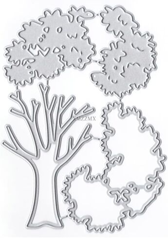 Two Leaves Metal Cutting Dies for Card Making, Paper Embossing Die Cuts Kit Templates Supplies, Photo Frame Album DIY Scrapbooking Stencils Sets in Saudi Arabia