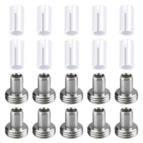 مجموعة ملحقات تحديد موقع الأخطاء البصرية، 20 قطعة من قطع غيار VFL (10 أكمام سيراميك + 10 أطراف معدنية)، ملاءمة عالمية لقلم تحديد موقع الأخطاء البصرية بالألياف الضوئية واختبار الضوء الأحمر in Kuwait