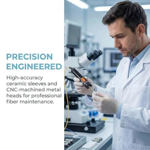 مجموعة ملحقات تحديد موقع الأخطاء البصرية، 20 قطعة من قطع غيار VFL (10 أكمام سيراميك + 10 أطراف معدنية)، ملاءمة عالمية لقلم تحديد موقع الأخطاء البصرية بالألياف الضوئية واختبار الضوء الأحمر in Kuwait