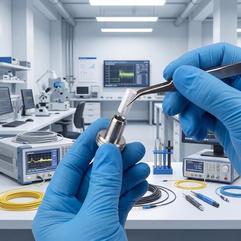 مجموعة ملحقات تحديد موقع الأخطاء البصرية، 20 قطعة من قطع غيار VFL (10 أكمام سيراميك + 10 أطراف معدنية)، ملاءمة عالمية لقلم تحديد موقع الأخطاء البصرية بالألياف الضوئية واختبار الضوء الأحمر in Kuwait