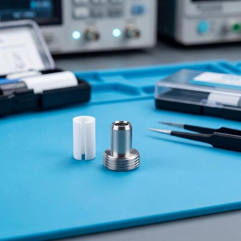 مجموعة ملحقات تحديد موقع الأخطاء البصرية، 20 قطعة من قطع غيار VFL (10 أكمام سيراميك + 10 أطراف معدنية)، ملاءمة عالمية لقلم تحديد موقع الأخطاء البصرية بالألياف الضوئية واختبار الضوء الأحمر in Kuwait