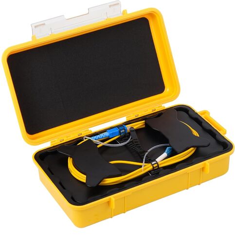 2000M Fiber OTDR Launch Cable Box Fiber Optic Test Tool Extension Cord SC/UPC-SC/APC Single Mode(9/125) FTTH OTDR Dead Zone Eliminator, Low Loss,Accurate,SM in Saudi Arabia