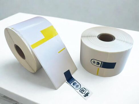 Marah C1123 Prescription Labels Direct Thermal Prescription Labels 3.25" W x 6.375" L RX Labels Pharmacy Grade with Scratch and UV Resistance Pharmacy Grade 500 Label Per Roll (4Rolls, 2000 in Total) in Saudi Arabia