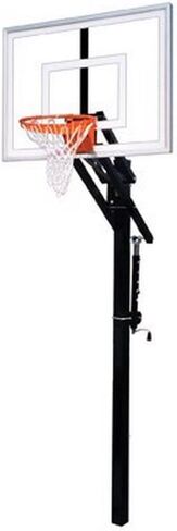 First Team Jam Turbo Steel-Glass In Ground Adjustable Basketball System44; Desert Gold in Saudi Arabia