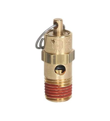 صمام أمان للمقعد الناعم SP25-175 ASME، 175 رطل لكل بوصة مربعة، 1/4 بوصة NPT، جميع النحاس مع زنبرك من الفولاذ المقاوم للصدأ، درجة حرارة قصوى 250 درجة فهرنهايت in Kuwait