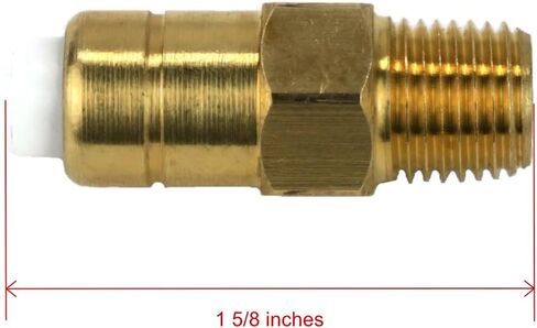 صمام تخفيف الحرارة من The ROP Shop OEM Annovi Reverberi مقاس 1/4 بوصة مع غطاء محول الرش TPP140-1/4A in Kuwait