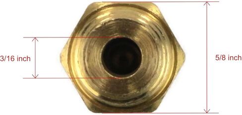 صمام تخفيف الحرارة من The ROP Shop OEM Annovi Reverberi مقاس 1/4 بوصة مع غطاء محول الرش TPP140-1/4A in Kuwait