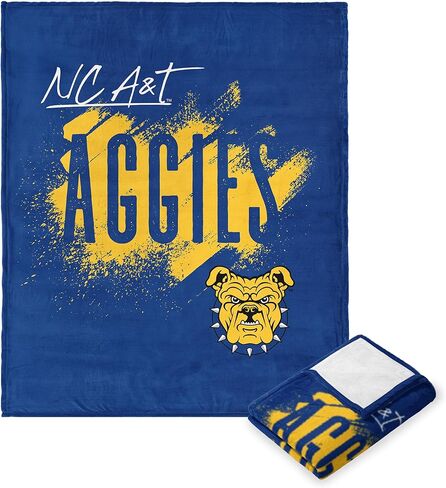 Northwest NCAA North Carolina A&T, Tradition, Silk Touch Throw Blanket, 50 x 60 Inches in Saudi Arabia