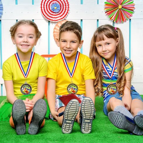 Huquary 3 Pcs Cornhole Award Medals Bulk with Neck Ribbon 2 Inch Sport Medal Trophy Gold Sliver Bronze Medal Award for Team Tournaments Prize Participation Competitions School Match Party Favors in Saudi Arabia