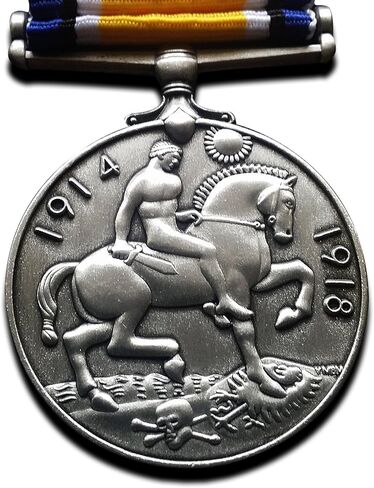 Goldbrothers13 WW1 ميداليات الثلاثي 1914-15 نجمة وحرب وميدالية النصر نسخة جديدة in Kuwait