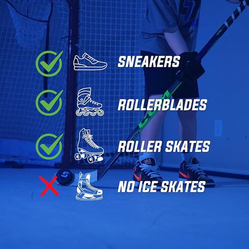 Skate Anytime Precision Dryland Hockey Tiles – Expandable Off-Ice Hockey Training Zones for Stickhandling, Passing & Shooting in Saudi Arabia