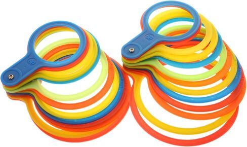 Totority 2pcs Fruit Diameter Measuring Rings 60- Vegetable Gauges Precision Ruler for Sorting in Saudi Arabia