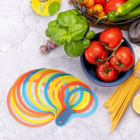 Totority 2pcs Fruit Diameter Measuring Rings 60- Vegetable Gauges Precision Ruler for Sorting in Saudi Arabia
