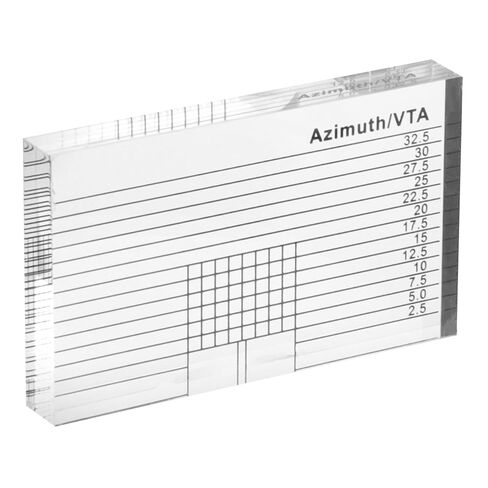 Alipis Vinyl Record Player Azimuth Ruler Measurement Tool for Accurate Tonearm Alignment Premium Calibration Accessory for Turntable Enthusiasts in Saudi Arabia