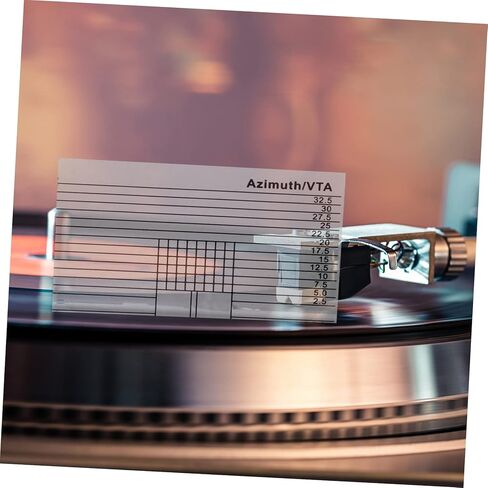 Alipis Vinyl Record Player Azimuth Ruler Measurement Tool for Accurate Tonearm Alignment Premium Calibration Accessory for Turntable Enthusiasts in Saudi Arabia