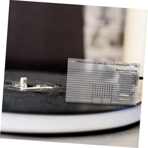 Alipis Vinyl Record Player Azimuth Ruler Measurement Tool for Accurate Tonearm Alignment Premium Calibration Accessory for Turntable Enthusiasts in Saudi Arabia