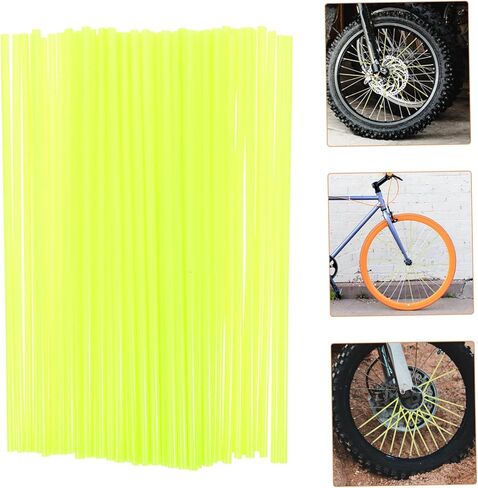 Luxshiny 72Pcs Bike Covers Durable for Motorcycles Mountain Bikes Reflective Design for Enhanced Visibility Easy Installation Fit in Saudi Arabia