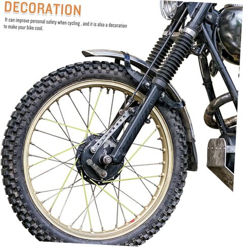 Luxshiny 72Pcs Bike Covers Durable for Motorcycles Mountain Bikes Reflective Design for Enhanced Visibility Easy Installation Fit in Saudi Arabia