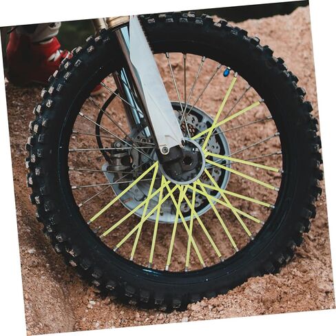 Luxshiny 72Pcs Bike Covers Durable for Motorcycles Mountain Bikes Reflective Design for Enhanced Visibility Easy Installation Fit in Saudi Arabia