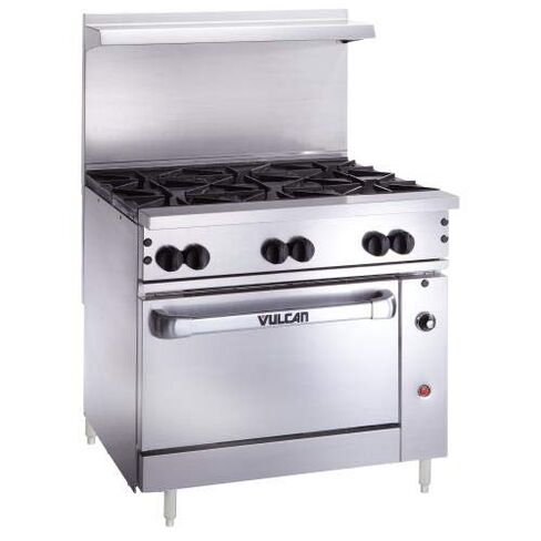 Vulcan 36C-6B Endurance Restaurant 6 Burner 215,000 BTU Range w/Convection Oven, 36 in. in Saudi Arabia