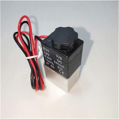 DC12V Solenoid Valve 1/4 1/8 Inch 2Way Normally Open Direct-Acting Pneumatic Valves Water Air Gas Hot Useful in Saudi Arabia